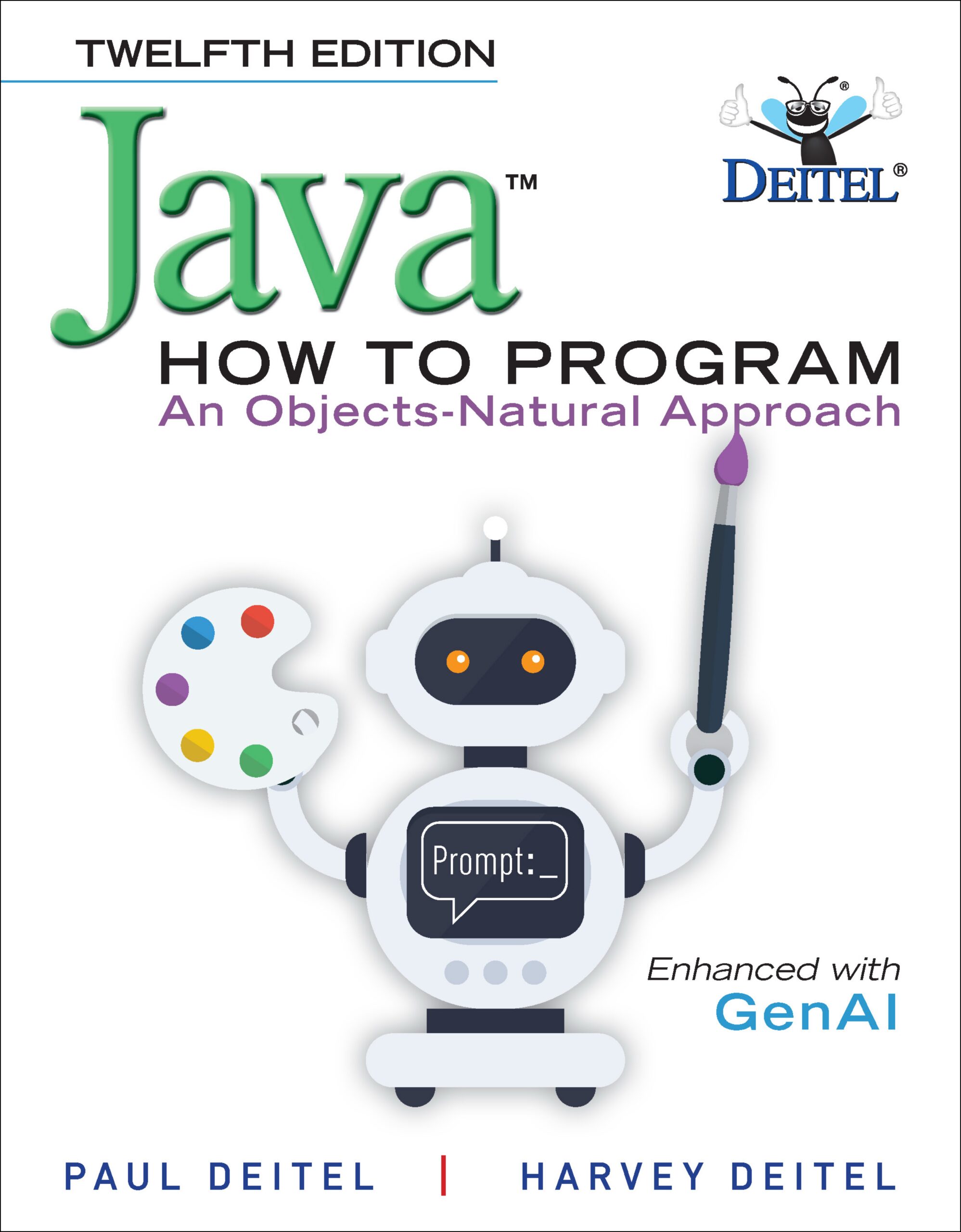 Java How to Program, 12/e GenAI Robot cover image